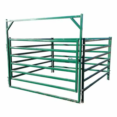 Livestock Panel with PVC Pipe Gate / High Quality PVC Coated Livestock Panel