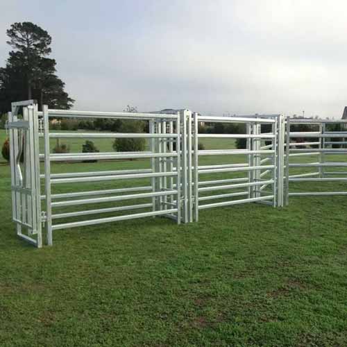 2.9m Easily Assembled Metal Security Fence Rice Cattle Yard Panels for Farmland Corral Cattle Fence for Farm Use